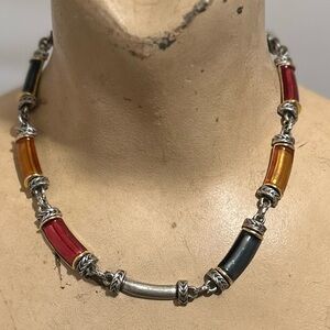 Enamel contemporary choker